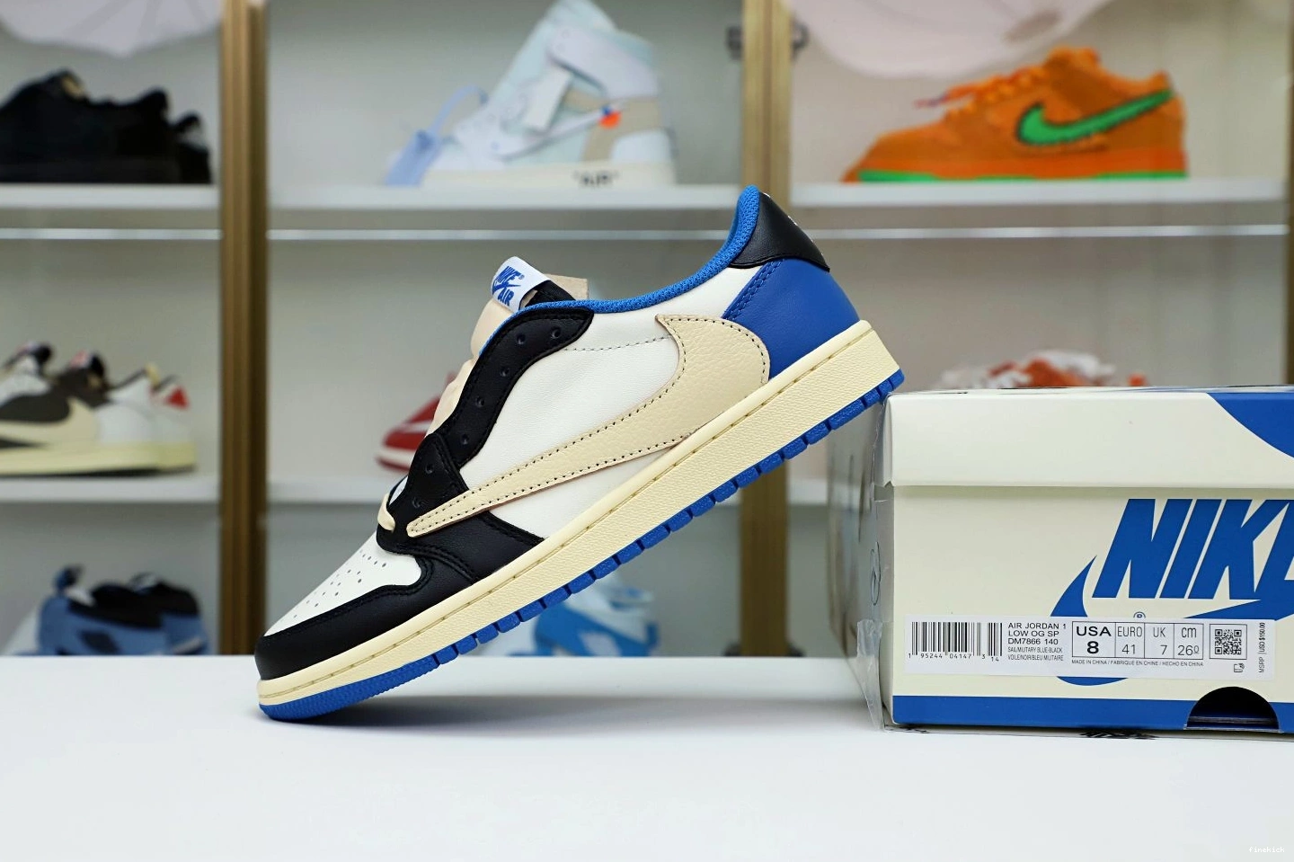 FRAGMENT TRAVIS X LOW JORDAN 1 SCOTT X AIR DESIGN 1210